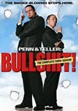 Penn & Teller: Bullshit!: The Complete 3rd Seasons B.S.! Cover Edition