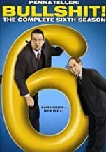 Penn & Teller: Bullshit!: The Complete 6th Seasons B.S.! Cover Edition