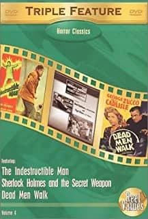 Reel Values Horror Classics, Vol. 04: Indestructible Man / Sherlock Holmes And The Secret Weapon / Dead M