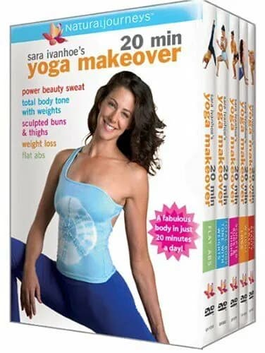 Sara Ivanhoe's 20 Min Yoga Makeover: 5 Vol. Gift Boxed Set