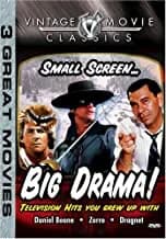 Small Screen Big Drama!: Daniel Boone, Trail Blazer / Zorro / Dragnet