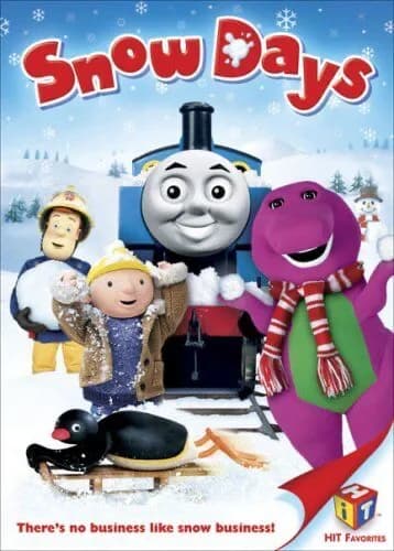 Snow Days: Barney / Bob The Builder / Angelina Ballerina / Fireman Sam / Thomas & Friends / Pingu