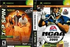 NCAA Football 2005 + Top Spin Combo