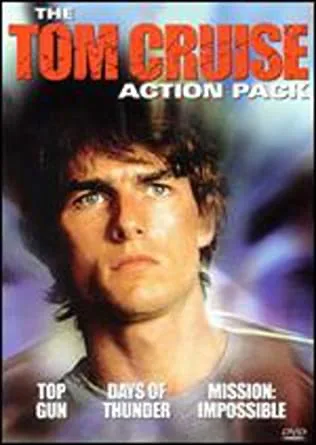 Tom Cruise Action Pack Gift Set: Days Of Thunder / Mission: Impossible / Top Gun