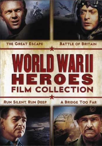 War Giftset: Battle Of Britain / Great Escape / A Bridge Too Far / Run Silent, Run Deep