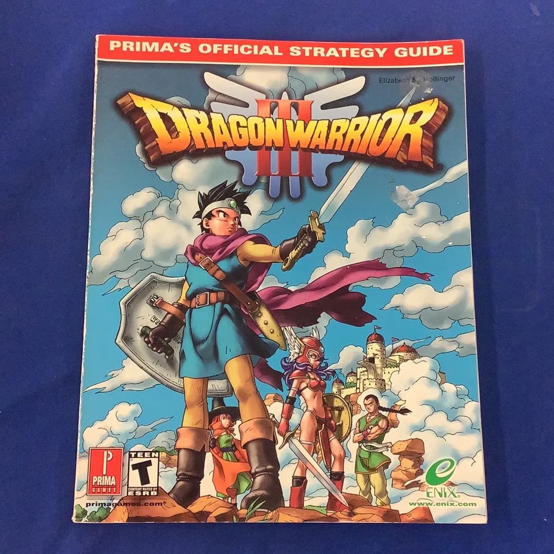 Prima Official Strategy Guide Dragon Warrior III