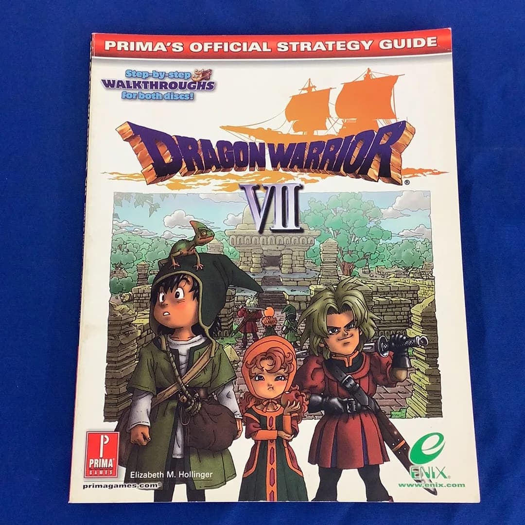 Prima Official Strategy Guide Dragon Warrior VII