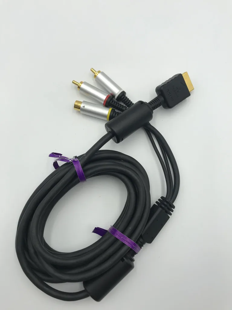 S-video cords PS3 Black/ Sliver