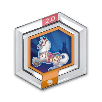 Hexagonal Power Disc | Fantasyland Carousel Horse
