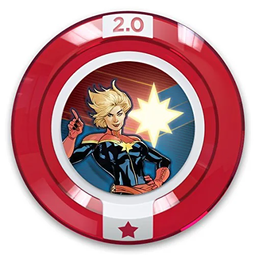 Round Power Disc | Marvel Team-Up: Captain Marvel
