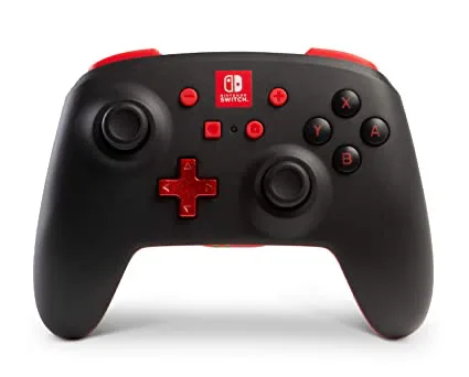 Power A Enhanced Wireless Controller Black/Red