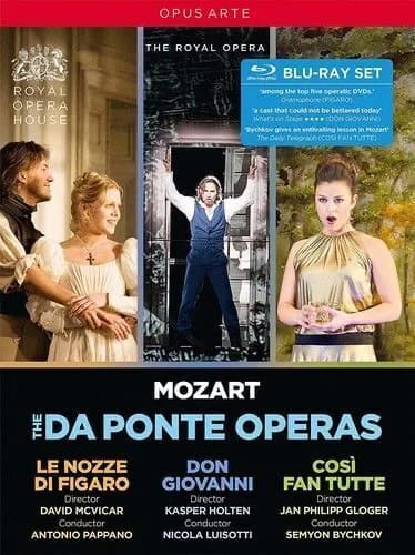 Mozart: The Da Ponte Operas: Le Nozze Di Figaro / Don Giovanni / Cosi Fan Tutte: Royal Opera House
