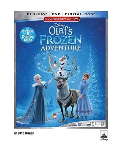Olaf's Frozen Adventure Plus 6 Disney Tales