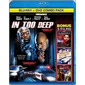 4-Film Heat On The Street Collection: In Too Deep / Glass Shield / Malevolent / A Rage In Harlem