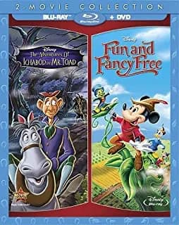 Adventures Of Ichabod And Mr. Toad / Fun And Fancy Free (DVD & Blu-ray Combo)