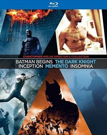 Christopher Nolan Director's Collection: Memento / Insomnia / Batman Begins / The Dark Knight / Inception