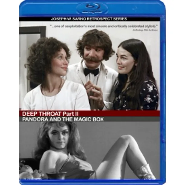 Deep Throat Part II / Pandora And The Magic Box (Blu-ray) / A Touch Of Genie (Blu-ray) / The Switch (Blu-ray)