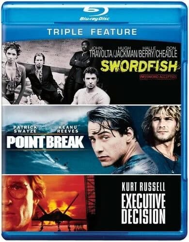 Executive Decision / Point Break (Blu-ray) / Swordfish (Blu-ray)