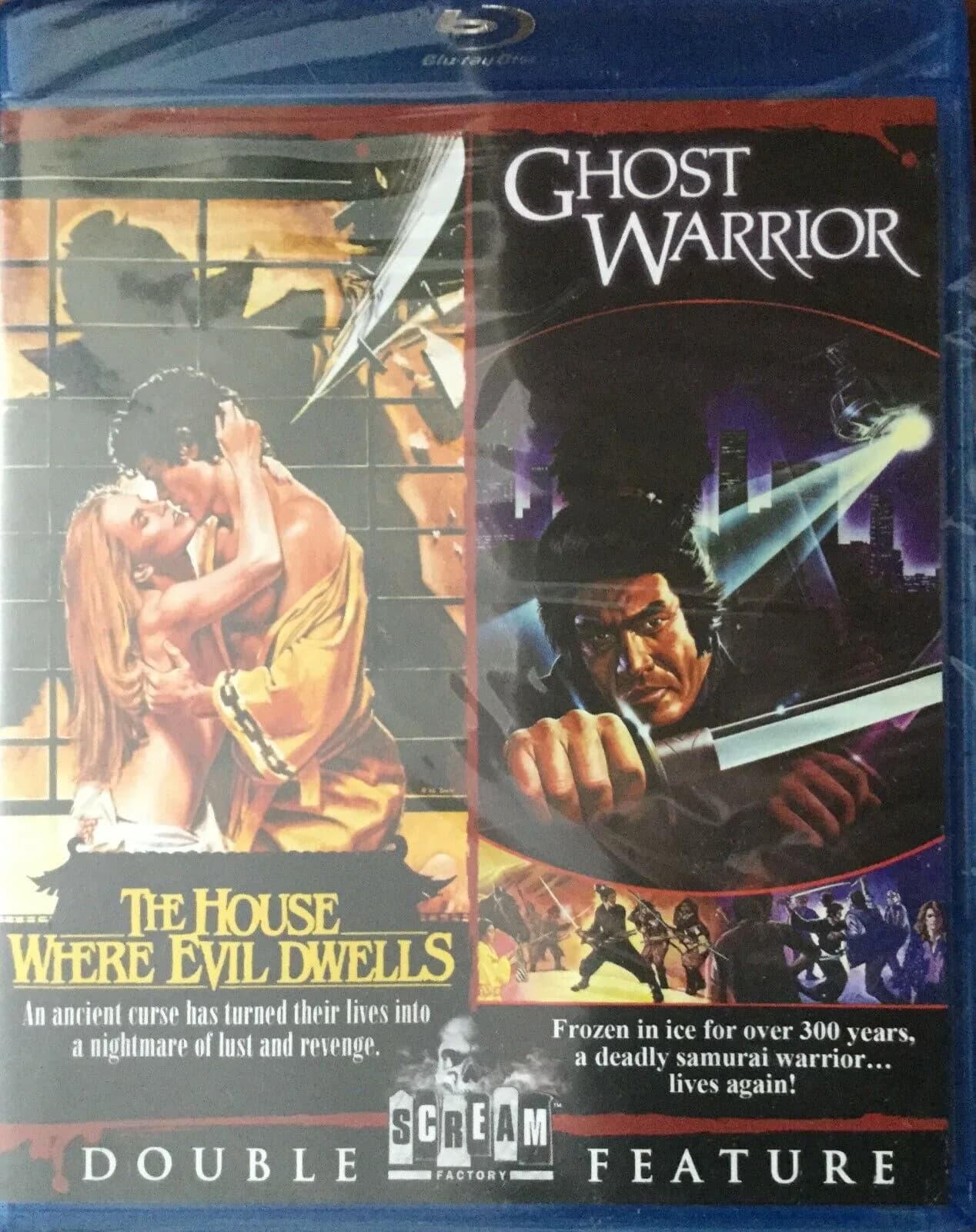 House Where Evil Dwells (Shout! Factory/ Blu-ray) / Ghost Warrior