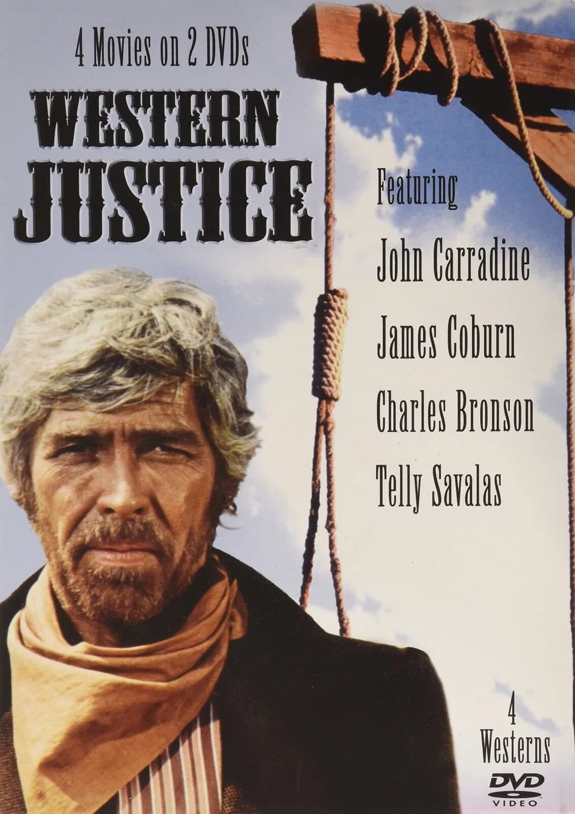 Western Justice (4 Movies, 2 DVDs)