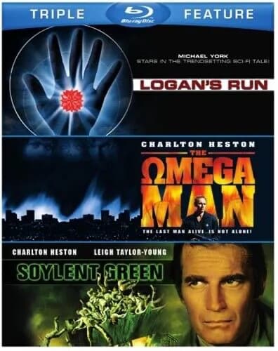 Soylent Green / Logan's Run (Blu-ray) / The Omega Man (Blu-ray)