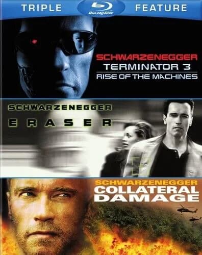 Terminator 3: Rise Of The Machines (Widescreen/ Blu-ray) / Eraser (Blu-ray) / Collateral Damage