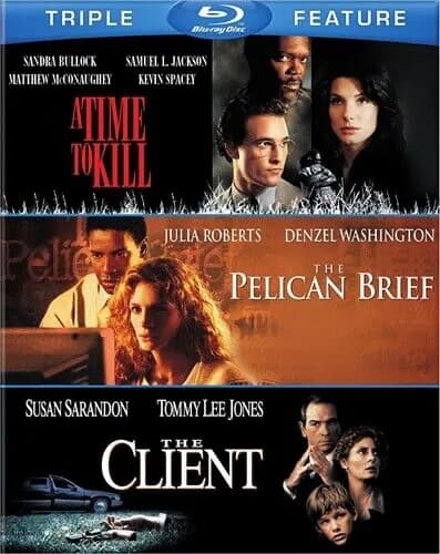 Time To Kill (1996/ Blu-ray) / Pelican Brief / Client (Blu-ray)
