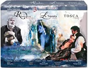 Verdi: Rigoletto: Placido Domingo / La Traviata: Eteri Gvazava / Puccini: Tosca: Catherine Malfitano