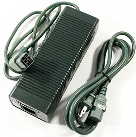 Xbox 360 Fat (LARGER) Plastic Tip Power Supply Cord OPUS/FALCON 12V-14.2A
