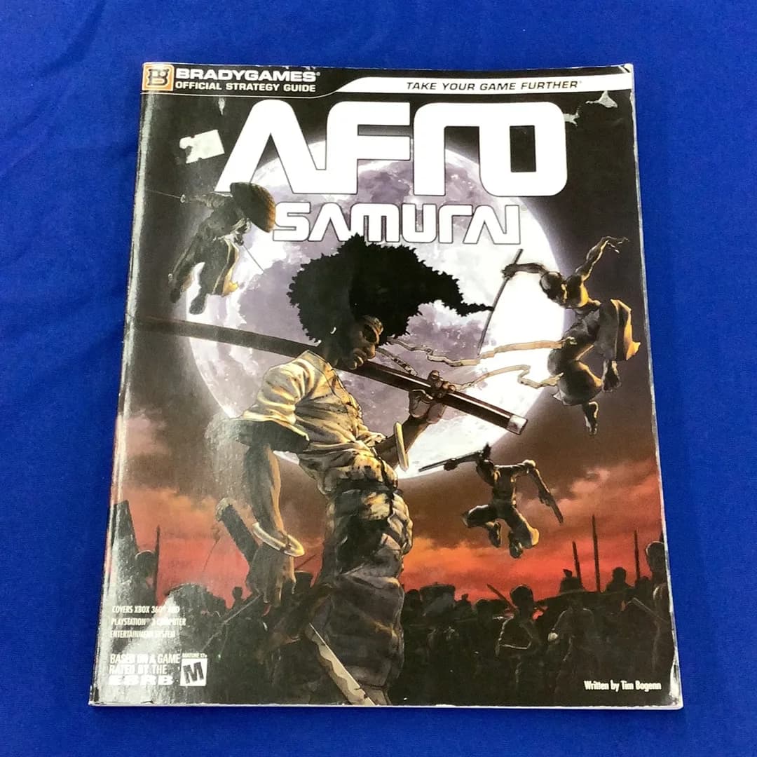 Brady Games Signature Series Guide Afro Samurai