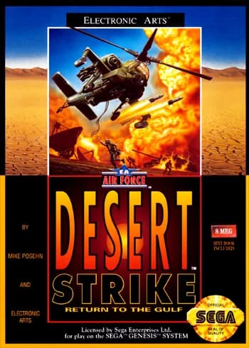 Desert Strike: Return to the Gulf (EA Cartridge)