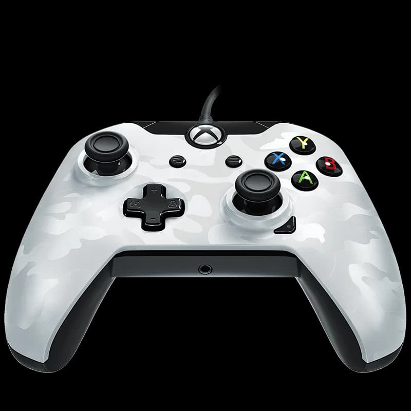 PDP Wired Controller White Camo