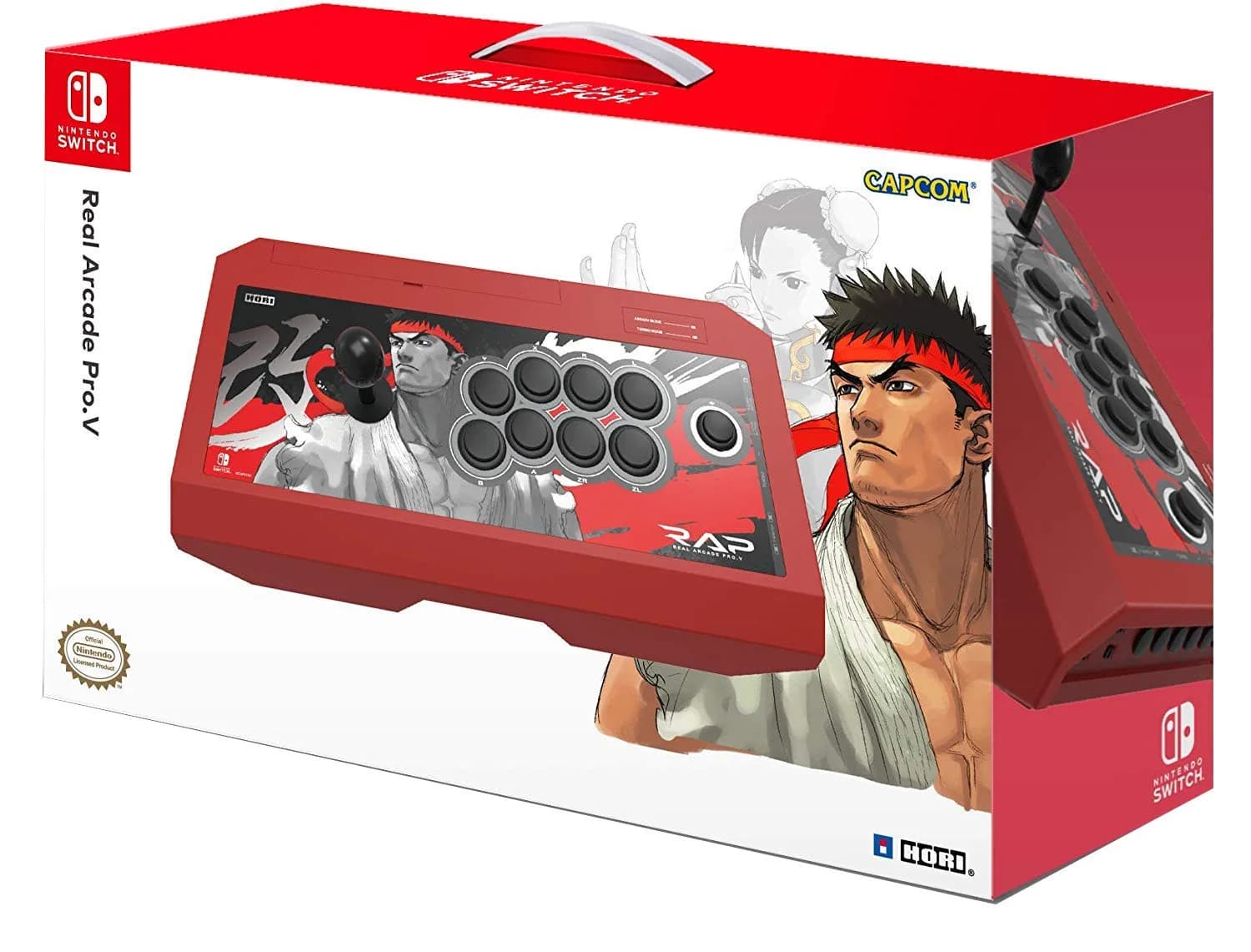 Hori Real Arcade Pro.V Fight Stick | Street Fighter Ryu Edition
