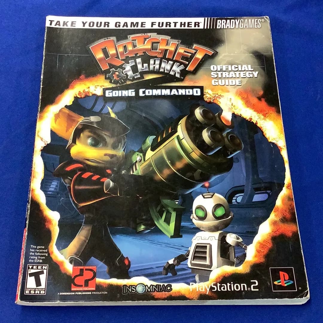 Brady Games Ratchet and Clank Going Commando Official Strategy Guide