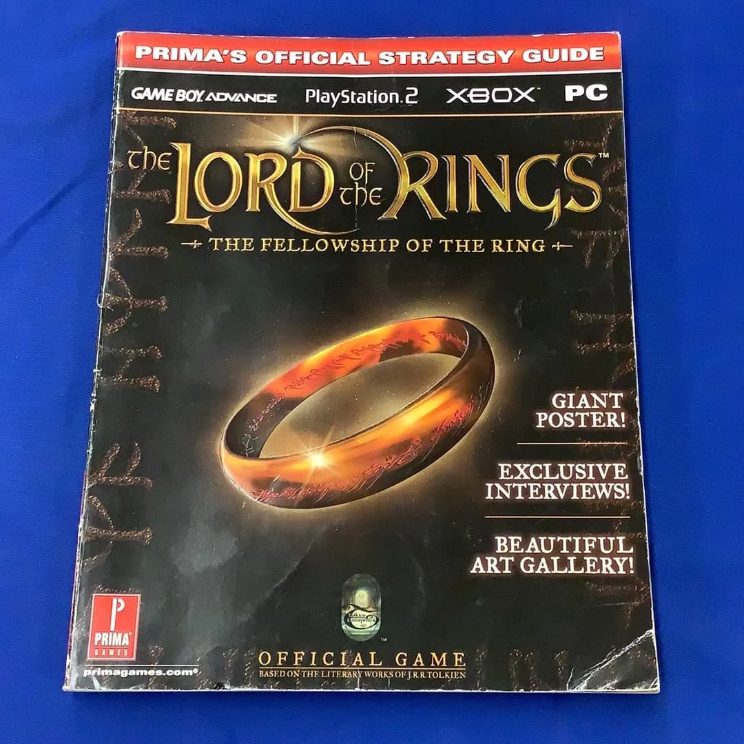 Prima's Official Strategy Guide The Lord of the Rings the Fellowship of the Ring