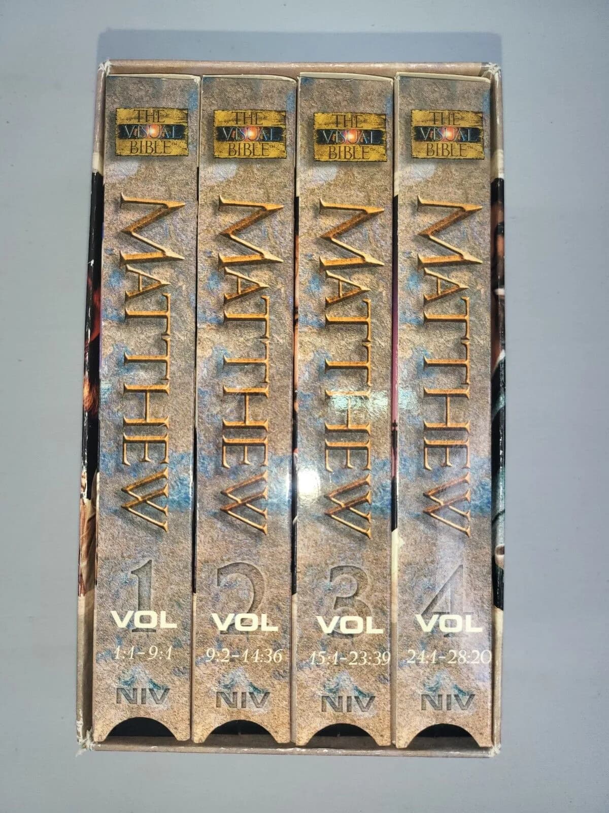 The Visual Bible Matthew Vol. 1-4