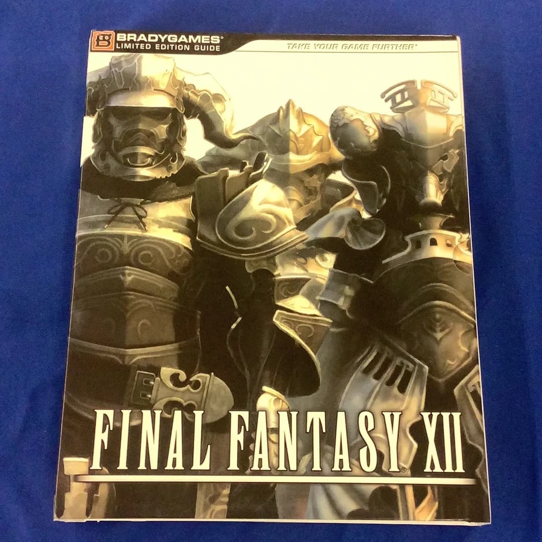 Brady Games Limited Edition Guide Final Fantasy XII