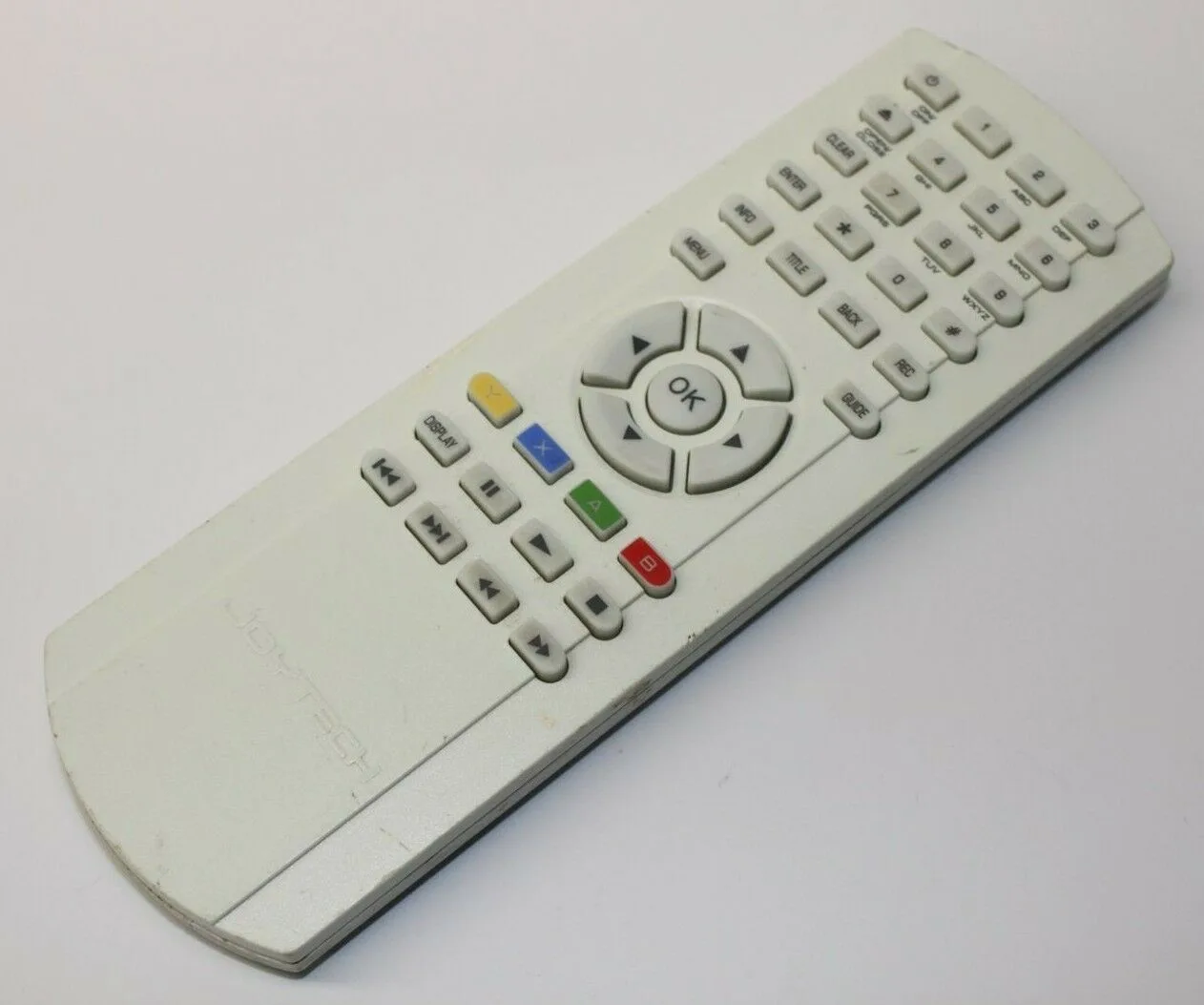Media DVD Remote Joy Tech | White/black