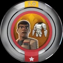 Round Power Disc | Finn's Stormtrooper Costume
