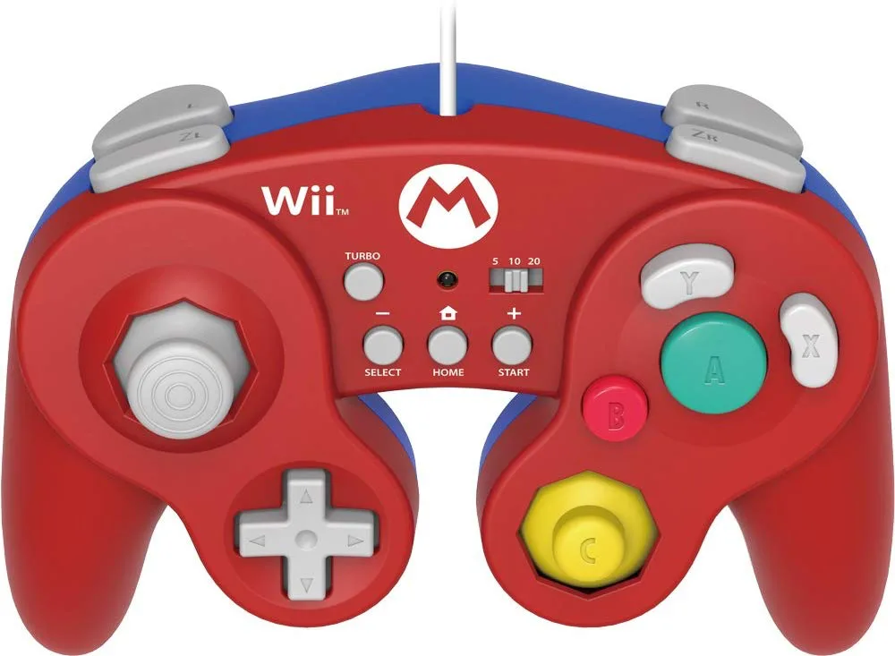 Wired Fight Pad Controller (HORI) | Mario
