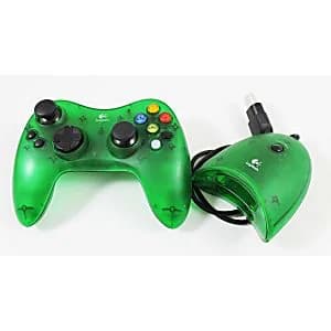 Wireless Logitech Controller | Transparent Green