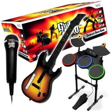 Guitar Hero World Tour Complete Band Game