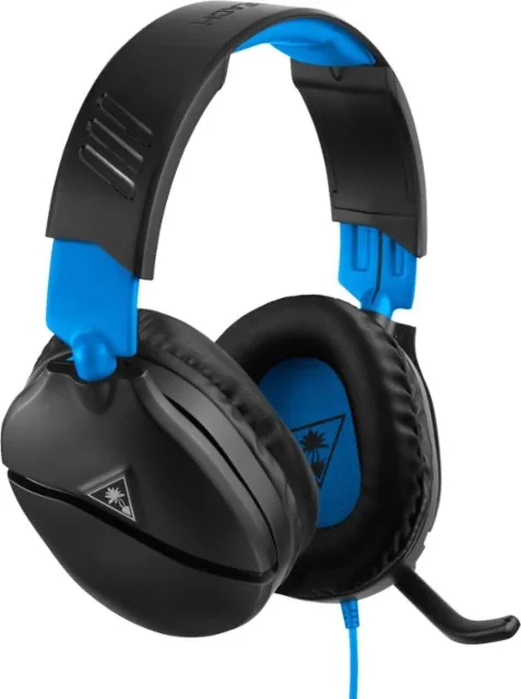 Turtle Beach Double Ear Wired Stereo Headset | Black/Blue