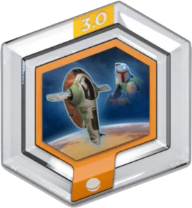 Hexagonal Power Disc | Slave 1 Flyer