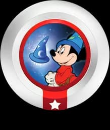 Round Power Disc | Sorcerer Mickey's Hat