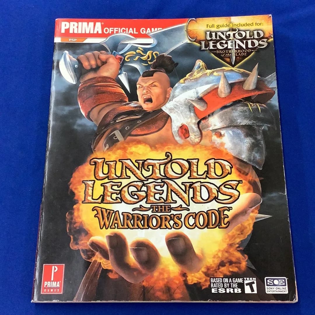 Prima's Official Game Guide Untold Legends the Warrior's Code
