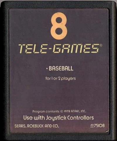 Baseball (Tele-Games 49-75108)