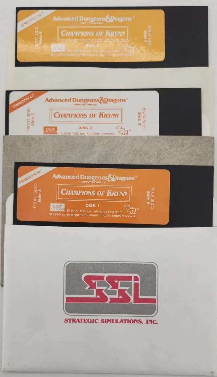 Advanced Dungeons and Dragons Champions of Krynn