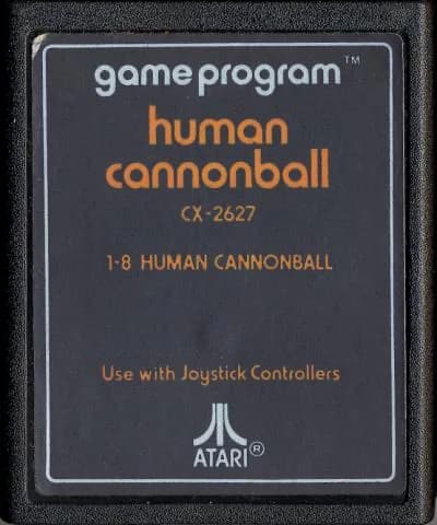Human Cannonball (Text Label)