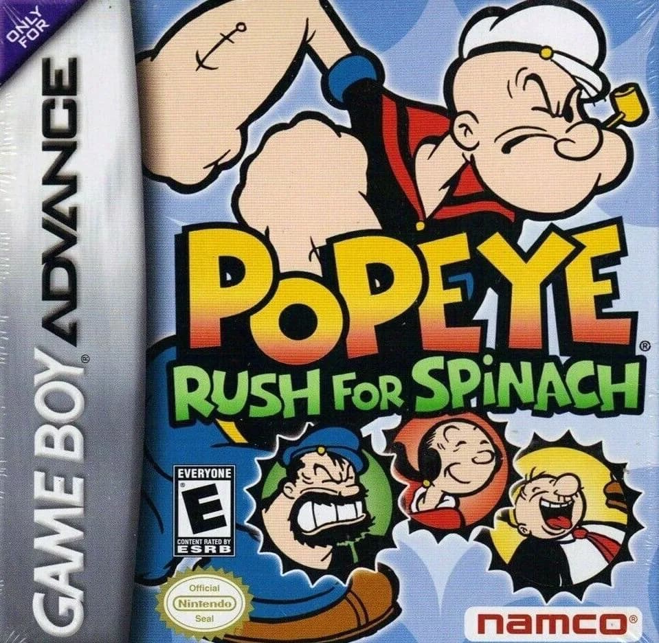 Popeye Rush for Spinach